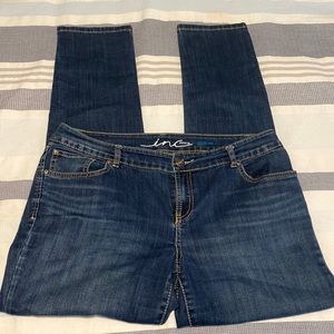 INC skinny leg curvy fit jeans